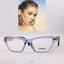 Versace 90s Vintage Logo Cat-Eye Glasses