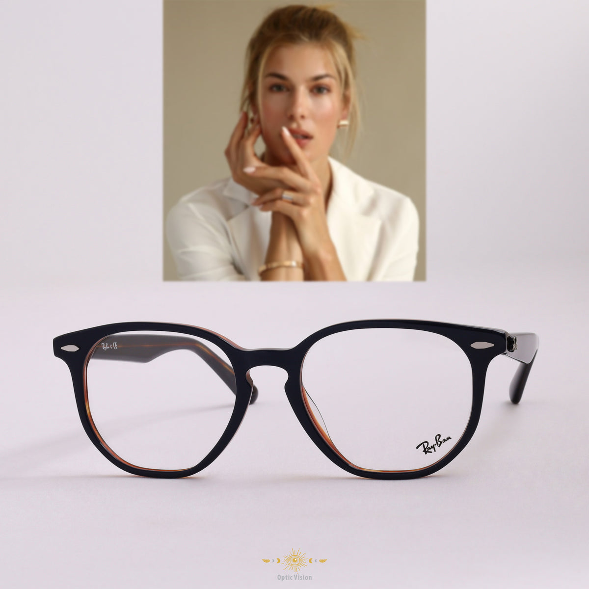 Ray Ban Rb7151 Ray-Ban RB7151 Hexagonal Optics – Sunsight Optic